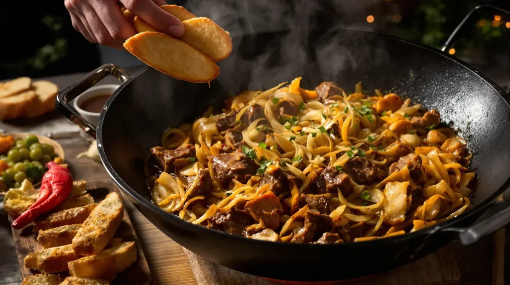 Le bœuf caramélisé aux oignons fondants : la poêlée asiatique express qui envoûte au Nouvel An chinois sans stress